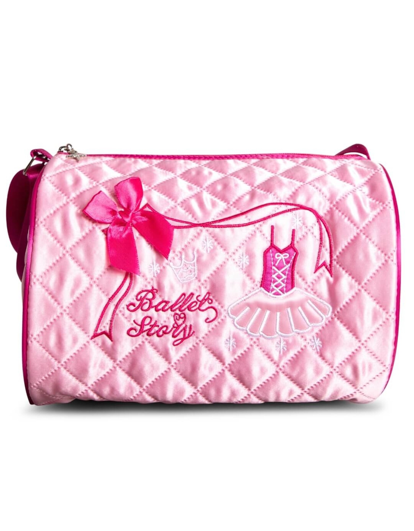 CAPEZIO EMBROIDERED  BARREL BAG (B284)
