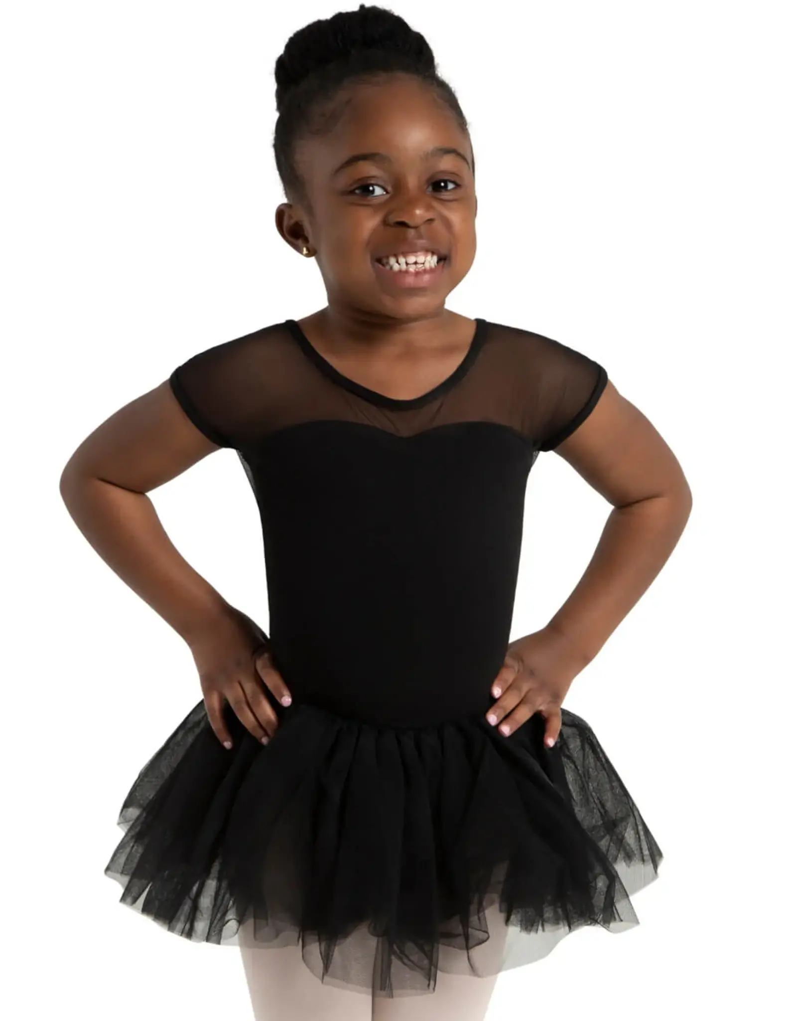 CAPEZIO KEYHOLE TUTU DRESS - GIRLS  (11394C)