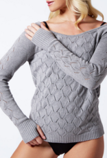 BLOCH MILA (Z5249)HAUTE VELOUR COL EN V PULLOVER
