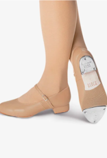 BLOCH LADIES TAP-ON LEATHER TAP SHOES (S0302L) 6.5 TAN