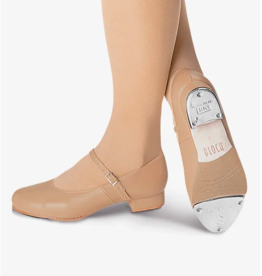 BLOCH LADIES TAP-ON LEATHER TAP SHOES (S0302L) 6.5 TAN