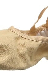 SO DANCA FULLY ELASTICEZ CANVAS SPLIT SOLE BALLET SLIPPERS NUDE (SD16 NUDE)