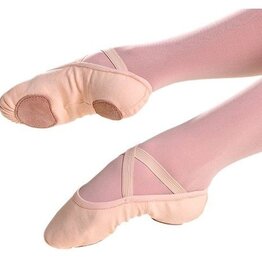 SO DANCA FULLY ELASTICEZ CANVAS SPLIT SOLE BALLET SLIPPERS (SD16)