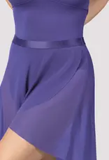 MIRELLA SHINY ELASTIC WAIST FIXED WRAP PULL ON SKIRT (MS166)