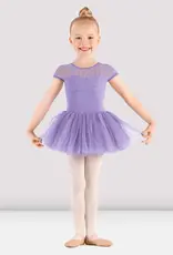 MIRELLA SWEETHEART NECKLINE DAISYLACE CAP SLEEVETUTU LEOTARD (M1564C)