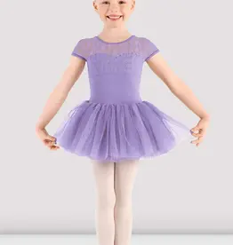MIRELLA SWEETHEART NECKLINE DAISYLACE CAP SLEEVETUTU LEOTARD (M1564C)