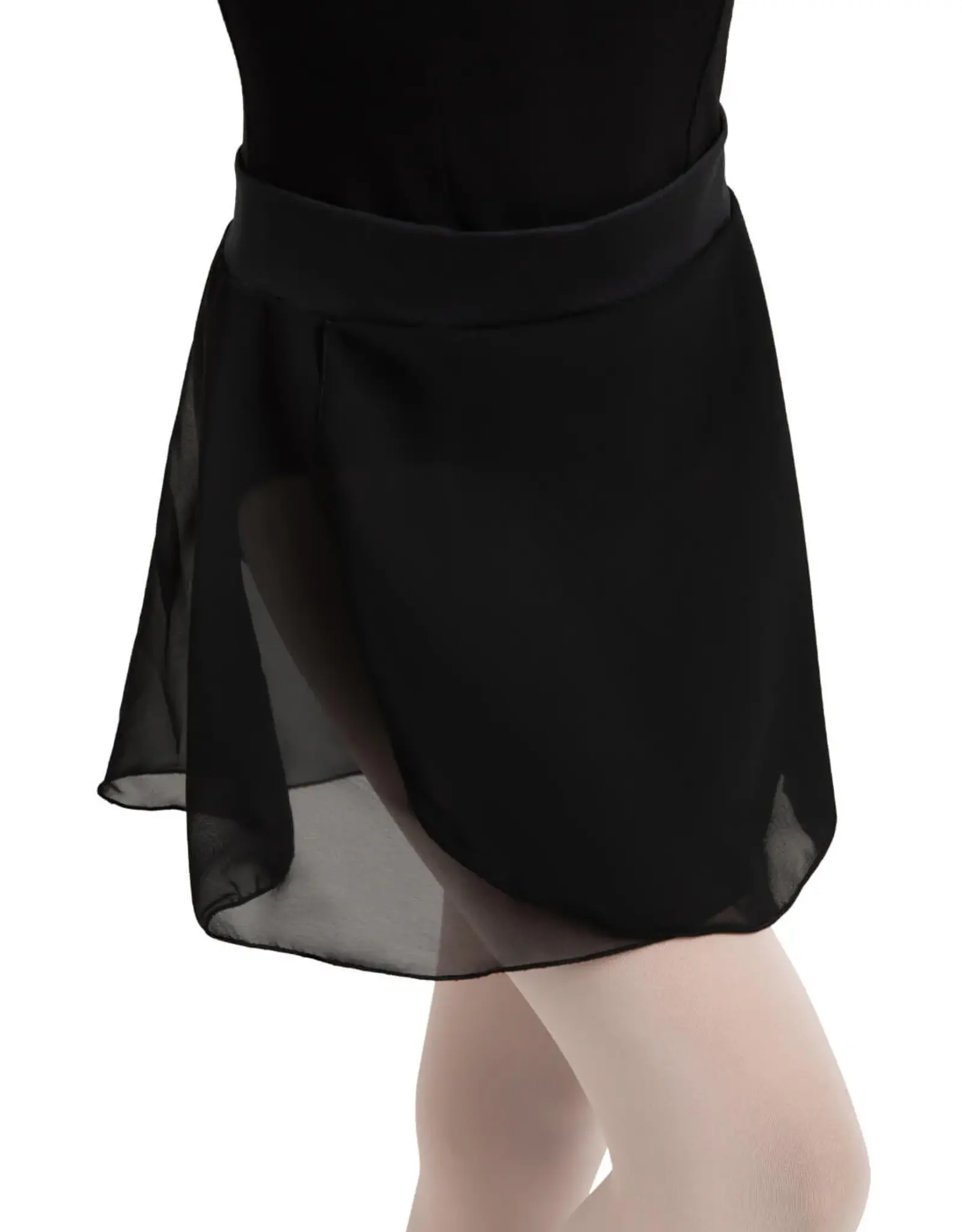 CAPEZIO PULL-ON-SKIRT BLACK (TC0011C)