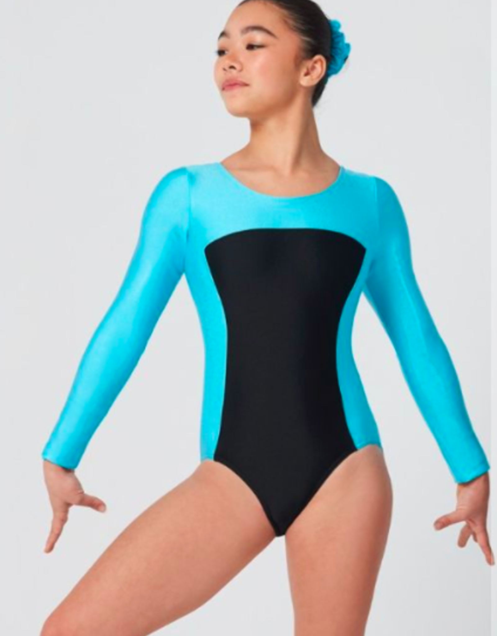 MONDOR LINED FRONT GYM LEOTARD (7834)
