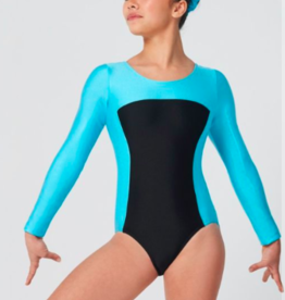 MONDOR LINED FRONT GYM LEOTARD (7834)