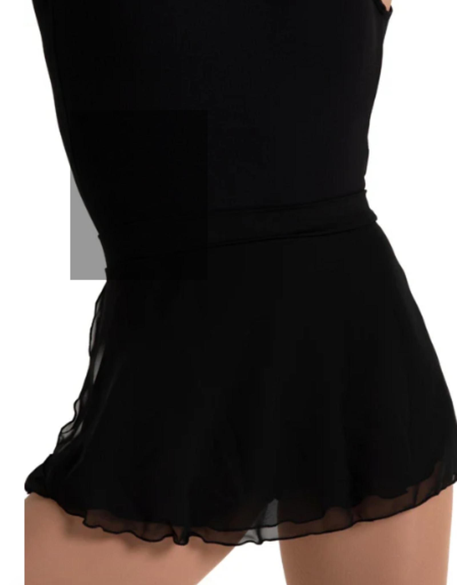 CAPEZIO PULL ON SKIRT BLACK (SE1055W)