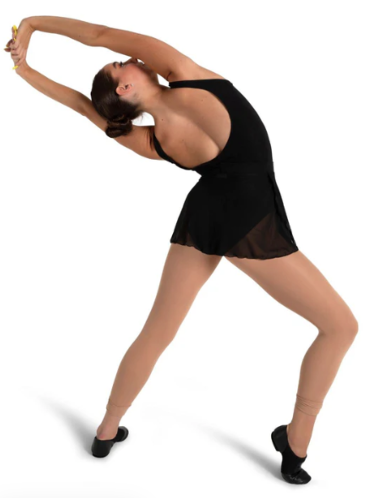 CAPEZIO PULL ON SKIRT BLACK (SE1055W)