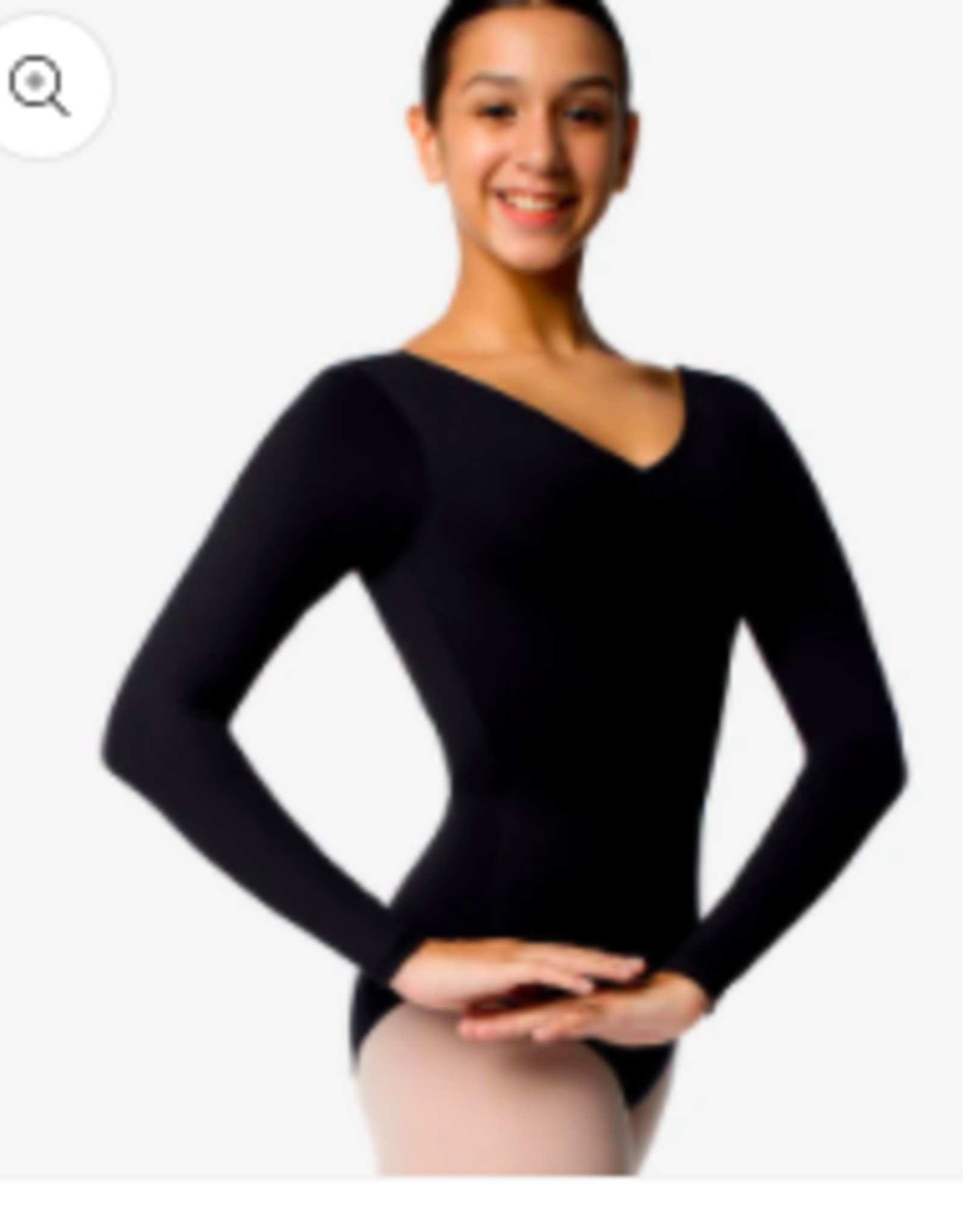 SO DANCA GAIA LONG SLEEVE LEOTARD WITH PINCH (SL-117)