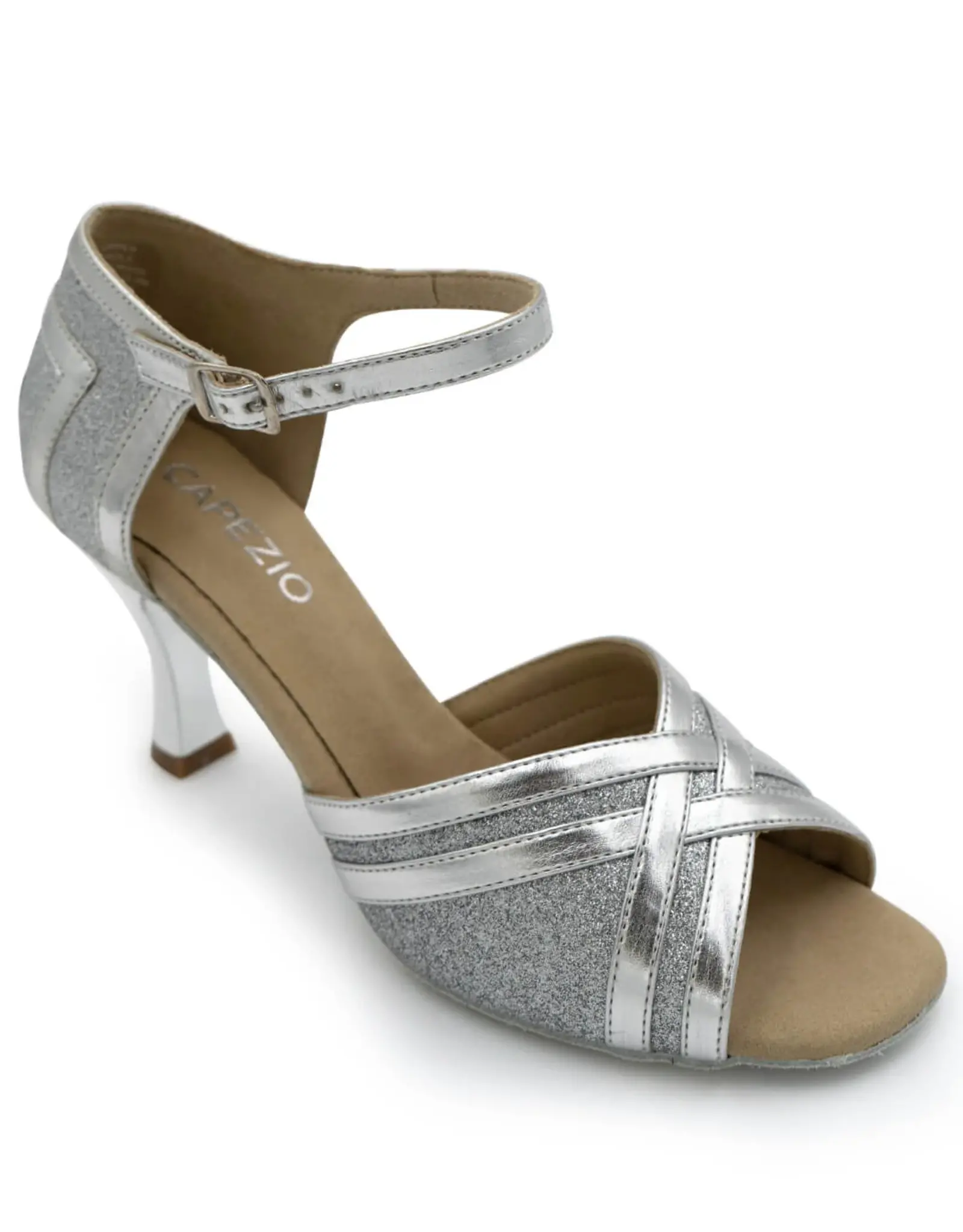 CAPEZIO ELISA BALLROOM SHOES 2.5" FLARED HEEL (BR4008W)