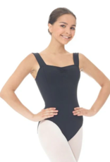 MONDOR MATRIX WIDE STRAP LEOTARD INK BLUE FOR WOMEN (3505A)