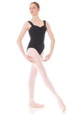 MONDOR MATRIX WIDE STRAP LEOTARD BLACK FOR WOMEN (3505A)