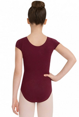 CAPEZIO MAILLOT CLASSIQUE ENFANT  MANCHES COURTES EN COTTON (CC400C)