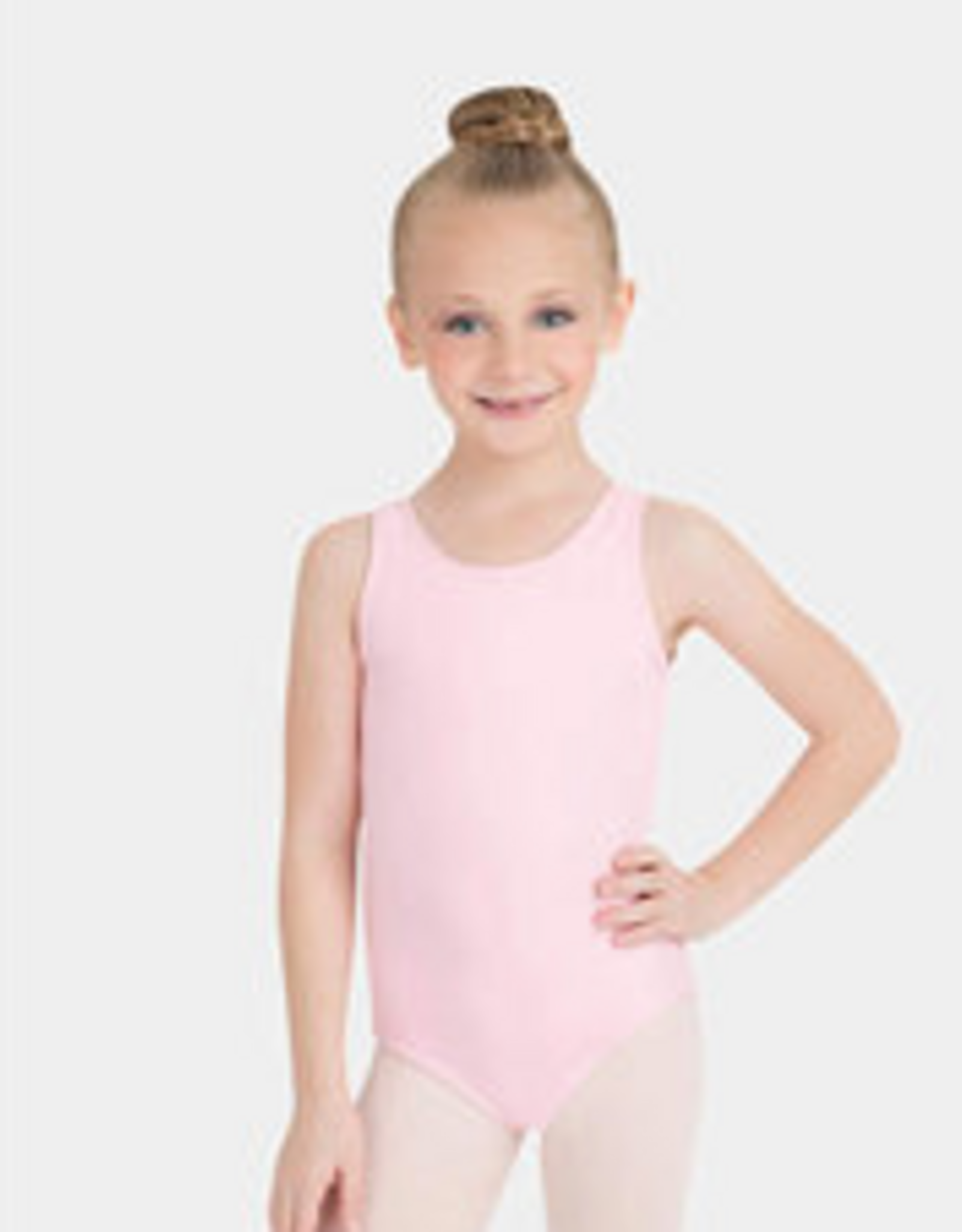 CAPEZIO CLASSIC HIGHT NECK TANK CHILD LEOTARD PINK (CC201C)