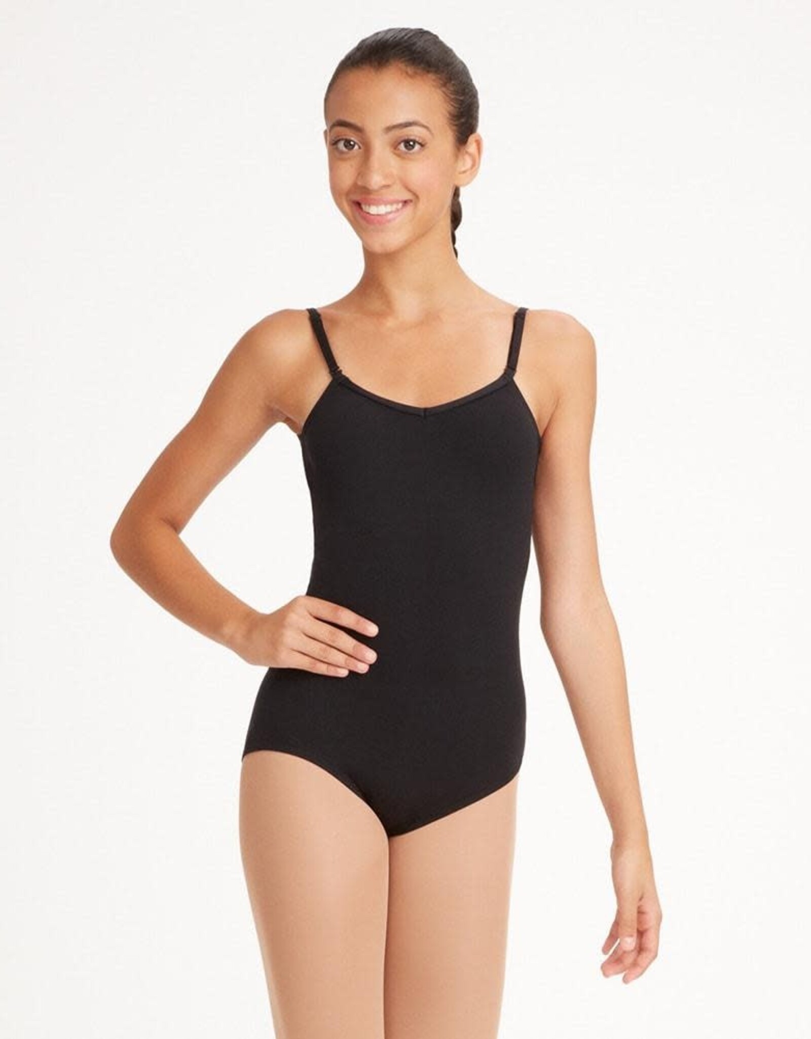 CAPEZIO MAILLOT CAMISOLE ENFANT AVEC BRETELLES AJUSTABLES (TB1420C)