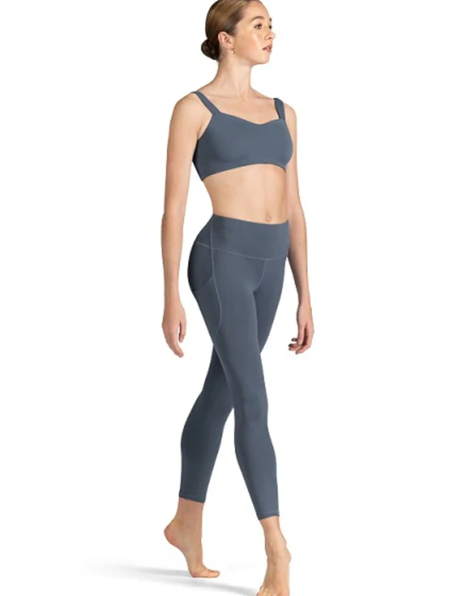 BLOCH FLEUR PANNELED LEGGINGS (P3398)