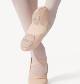CAPEZIO HANAMI LEATHER BALLET SHOE LIGHT PINK (2038W)