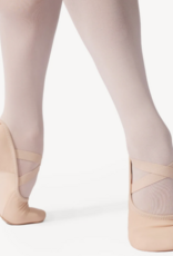 CAPEZIO HANAMI LEATHER BALLET SHOE LIGHT PINK (2038W)