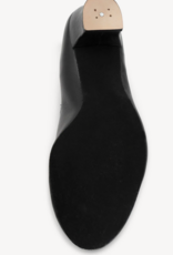 CAPEZIO SUEDE SOLE JR. FOOTLIGHT CHARACTER SHOE BLACK (459)