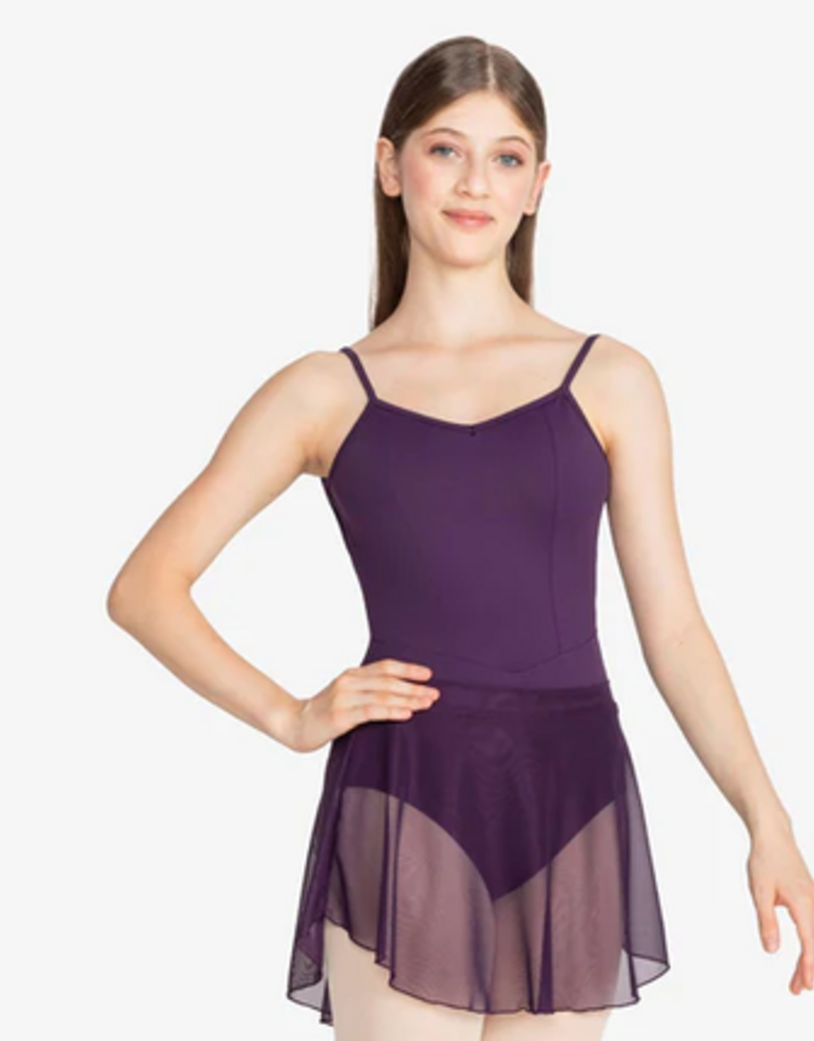 SO DANCA WAVE SKIRT DARK PURPLE (SL-216)