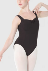 MONDOR MATRIX WIDE STRAP LEOTARD BLACK  (3505C)