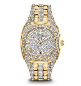 98b174 men's crystal watch