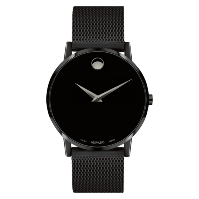 movado museum black dial