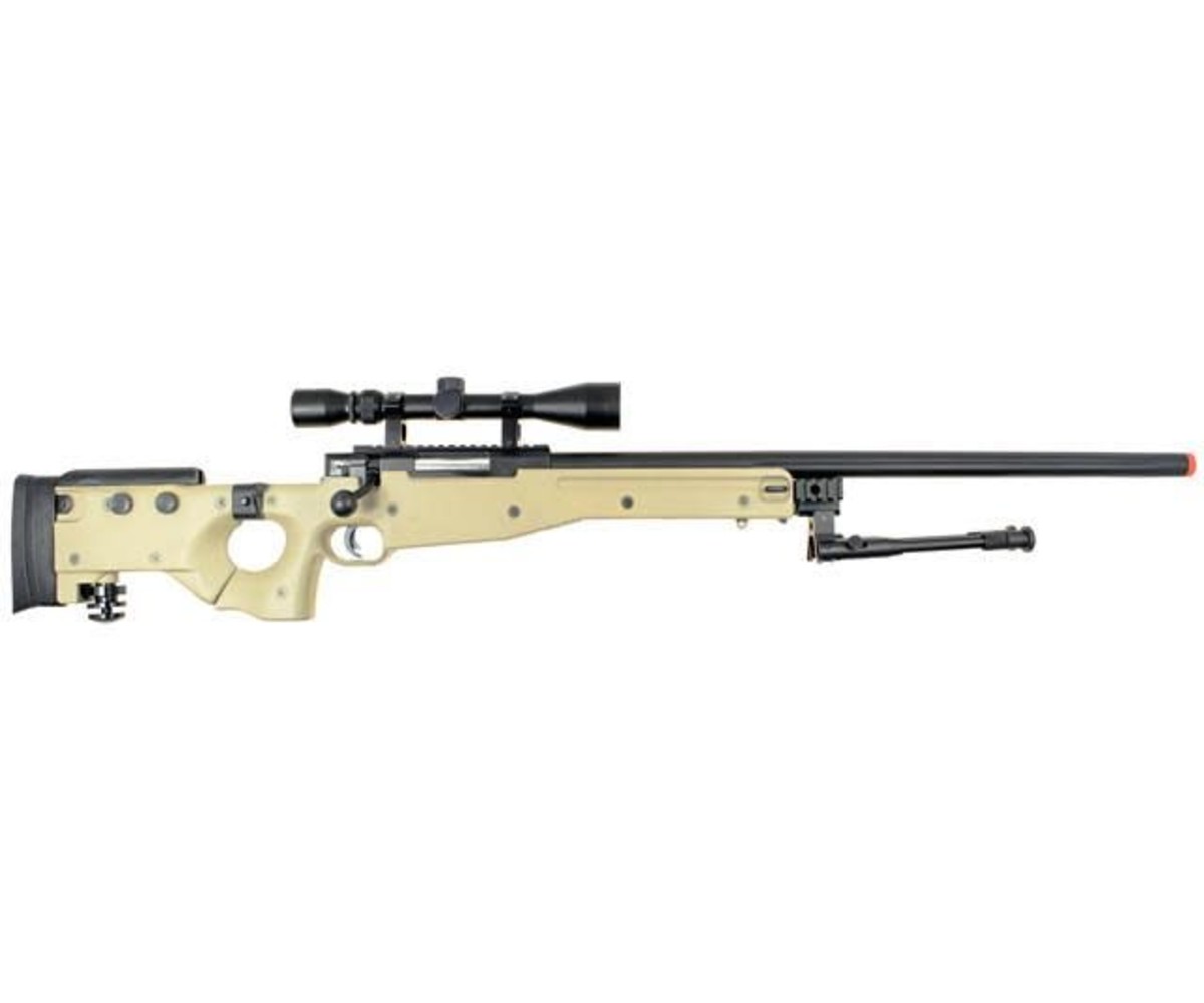WELL MB08 L96 AWP Rifle w/ Folding Stock - Airsoft Extreme
