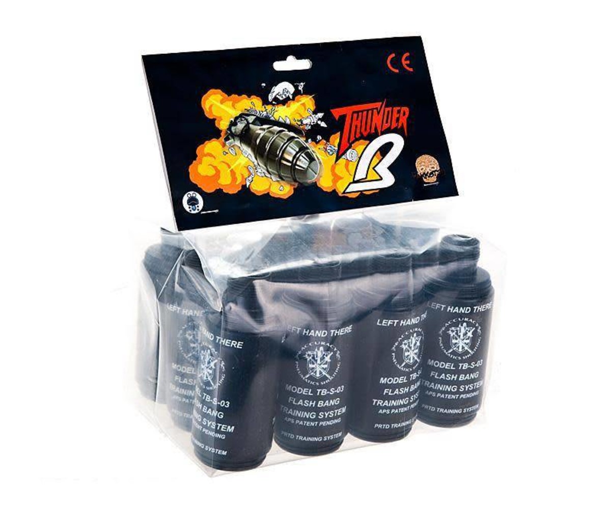 12 INVOLUCRI PER GRANATA SOFTAIR CO2 THUNDER B FLASH BANG APS AP-S3