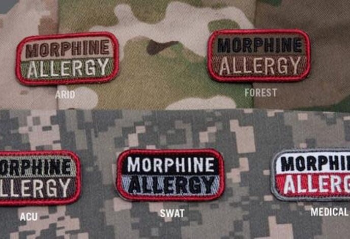 Mil-Spec Monkey Morphine Allergy