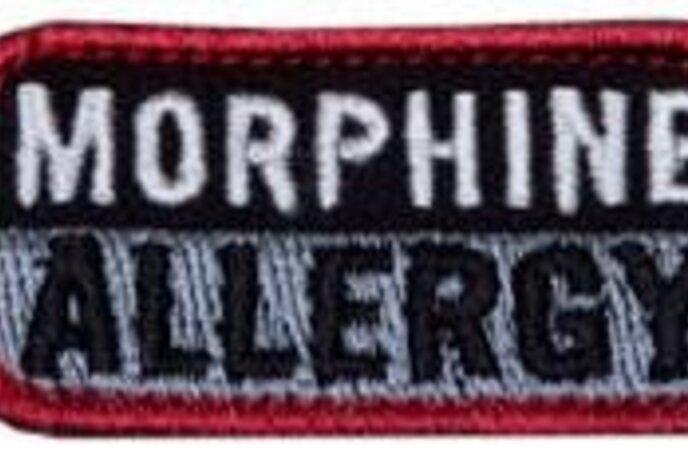Mil-Spec Monkey Morphine Allergy