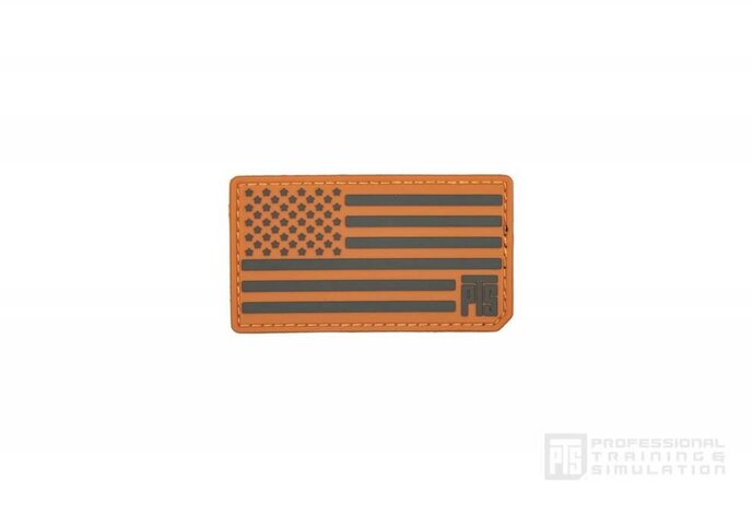 PTS Flag Patch PVC