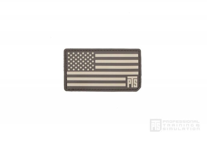 PTS Flag Patch PVC