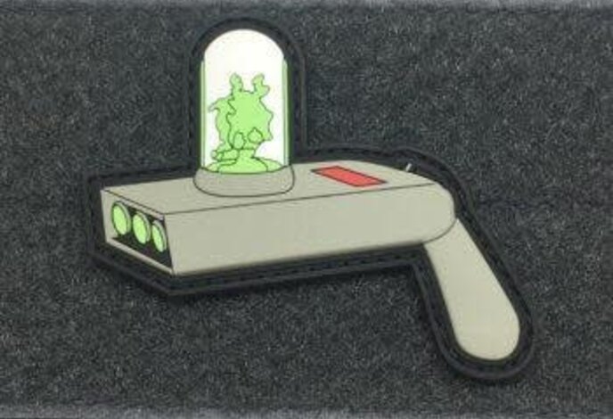 Tactical Outfitters Portal Gun 3D PVC Morale Patch  (Rick and Morty)