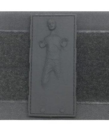 Tactical Outfitters Tactical Outfitters Han Solo in Carbonite PVC Patch Black