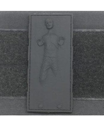 Tactical Outfitters Tactical Outfitters Han Solo in Carbonite PVC Patch Gray