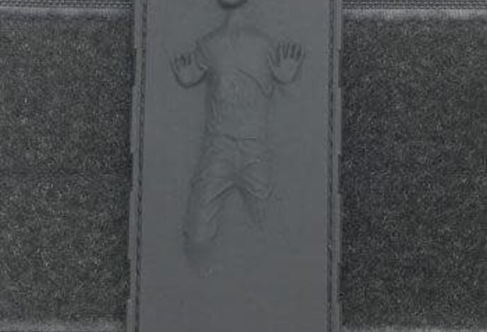 Tactical Outfitters Han Solo in Carbonite PVC Patch Gray