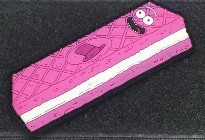 Tactical Outfitters Simple Rick 3D PVC Morale Patch  (Rick and Morty)