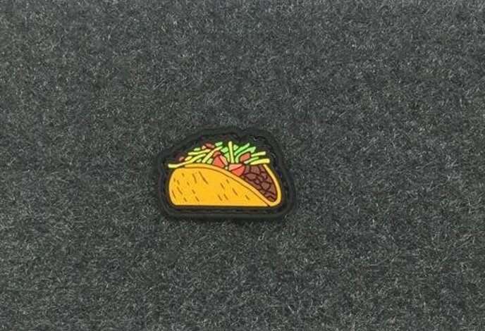 Tactical Outfitters Taco PVC Cat Eye Morale Patch