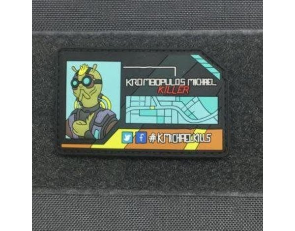 Tactical Outfitters Tactical Outfitters Krombopulos Michael Business Card GITD Morale Patch (Rick and Morty)
