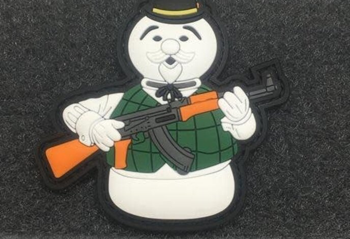 Tactical Outfitters Frosty Snowman Christmas Morale Patch