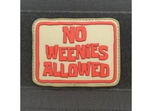 Tactical Outfitters Tactical Outfitters No Weenies Allowed PVC Morale Patch