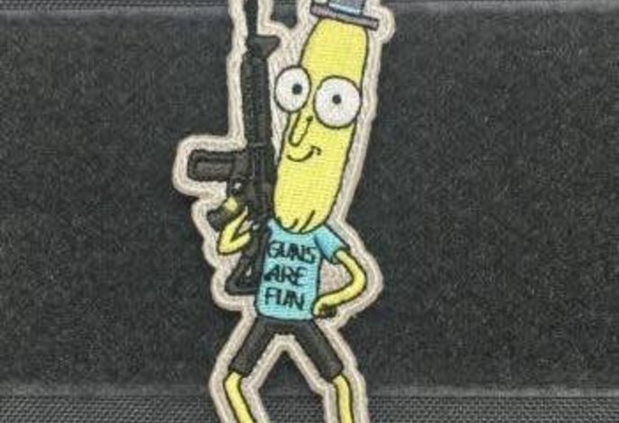 Tactical Outfitters Mr Poopy Butthole Morale Patch (Rick and Morty)