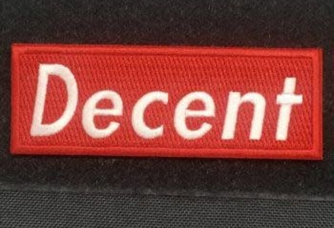 Tactical Outfitters Decent Patch