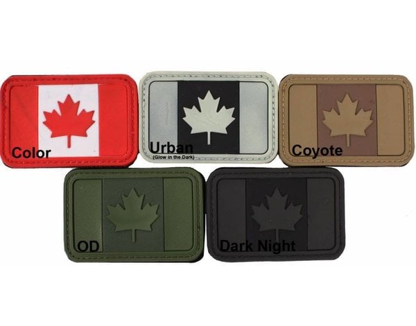 Airsoft Extreme Canadian Flag PVC Patch