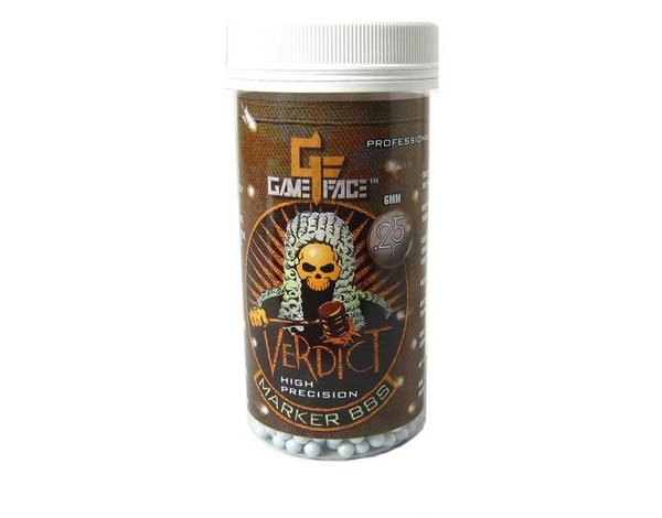 Gameface Gameface Verdict 0.25g 2200 ct