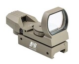 NcStar 4 Reticle Red/Green Dot Sight with Weaver Base